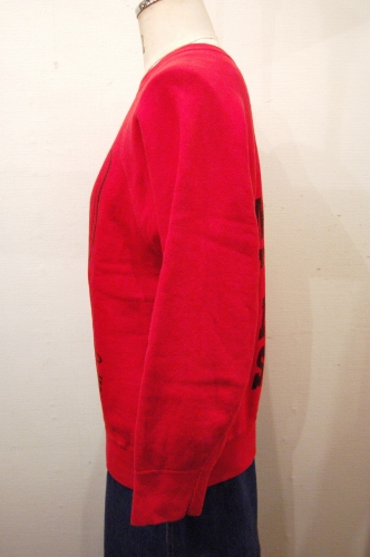 VINTAGE 60'S～ SNOOPY SWEAT LINUS BACK PRINT (RED)