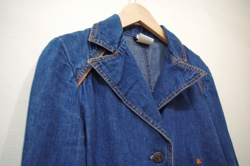 vintage denim tailoered jacket