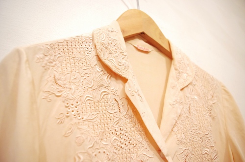 vintage silk blouse