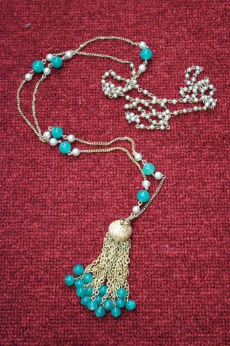 vintage long necklace