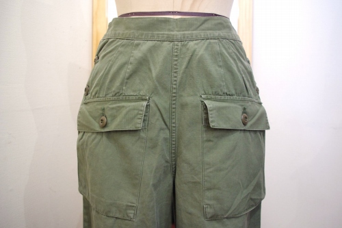 70's～ WOMEN'S US MILITARY RIPSTOP UTILITY PANTS(OD)