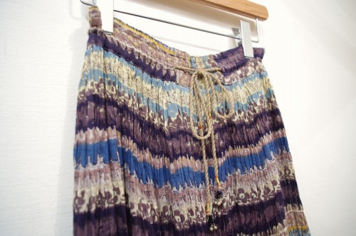india cotton maxi skirt