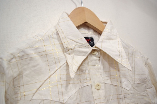 deadstock 70's india cotton shirts