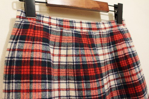 vintage pendleton skirt