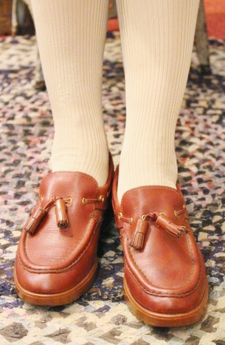 70'S～ BASS TASSEL LEATHER SHOES (BGDY)