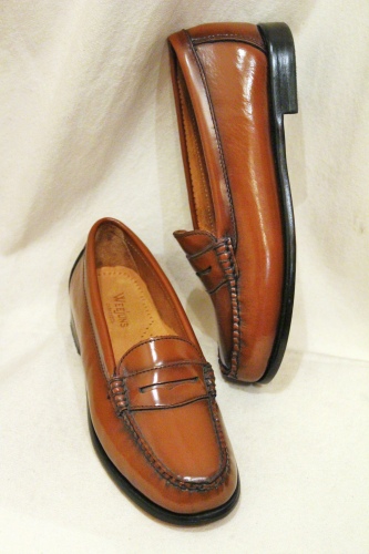 G.H.BASS WEEJUNS BEEF ROLL LOAFER (L.BRN)