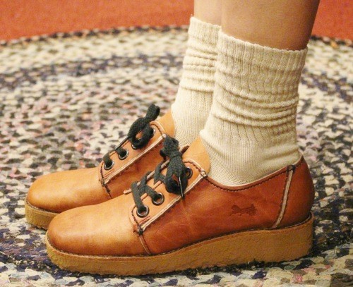 DEAD STOCK 70'S～ TROTTERS SQUARE TOE SHOES (M.BRN)