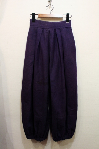 10'S~20'S WOOL PLEATED SPORTS BLOOMER (NVY)