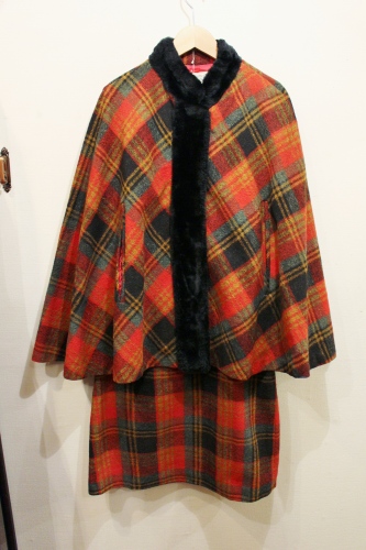 vintage cape & skirt