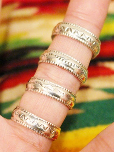 navajo silver ring