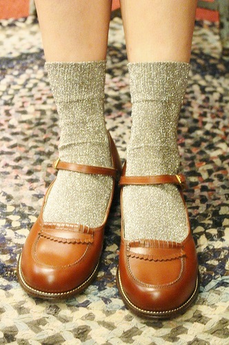 DEAD STOCK 40'S～ STAR BRAND MARY JANE LEATHER SHOES (BRN)  21,000円(税込22,680円)