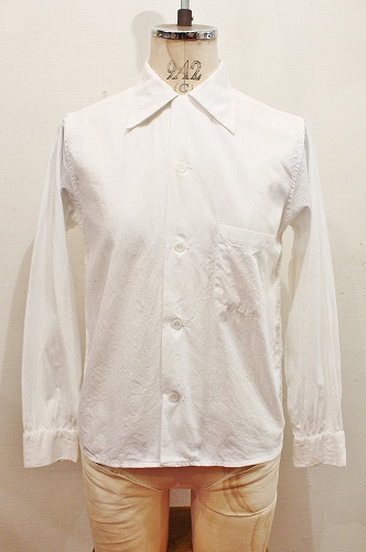 DEAD STOCK 50'S～ TOWN TOPIC LONG SLEEVE BOX SHIRTS (WHT)