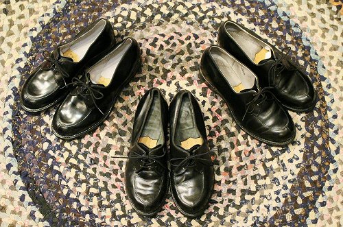 vintage service shoes