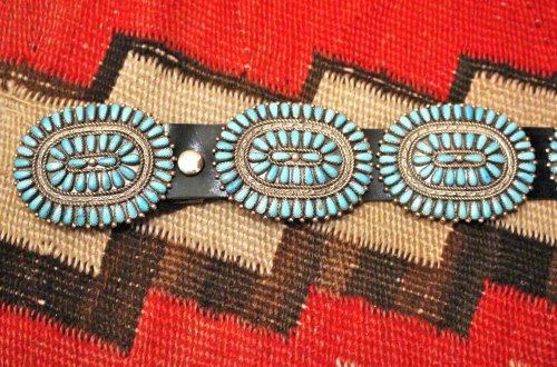 indian jewelry zuni concho belt