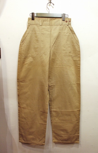 dead stock chino cloth pants