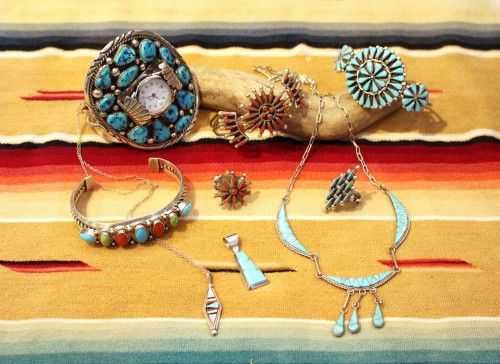 indian jewelry navajo & zuni