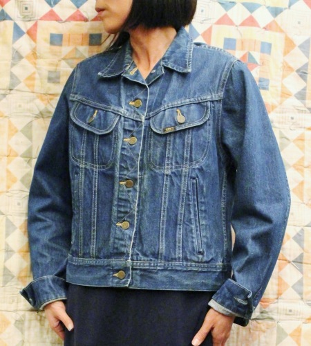 80'S～ Ms Lee DENIM JACKET (MADE IN USA・D.BLE)