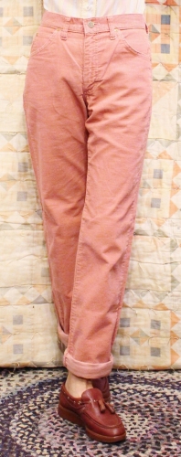 80'S～ Lee CORDUROY PANTS (MADE IN USA・S.PNK)